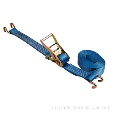High Quality Ratchet tie down Polyester Cargo Lashing